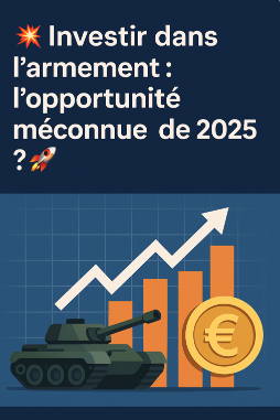 image 💥 Investir dans l’armement : l’opportunité méconnue de 2025 ? 🚀🔐
