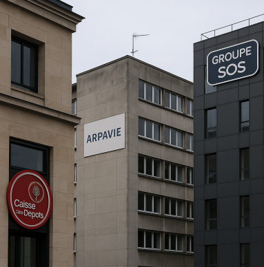image EHPAD : la Caisse des Dépôts confie Arpavie à SOS Seniors pour créer un géant associatif