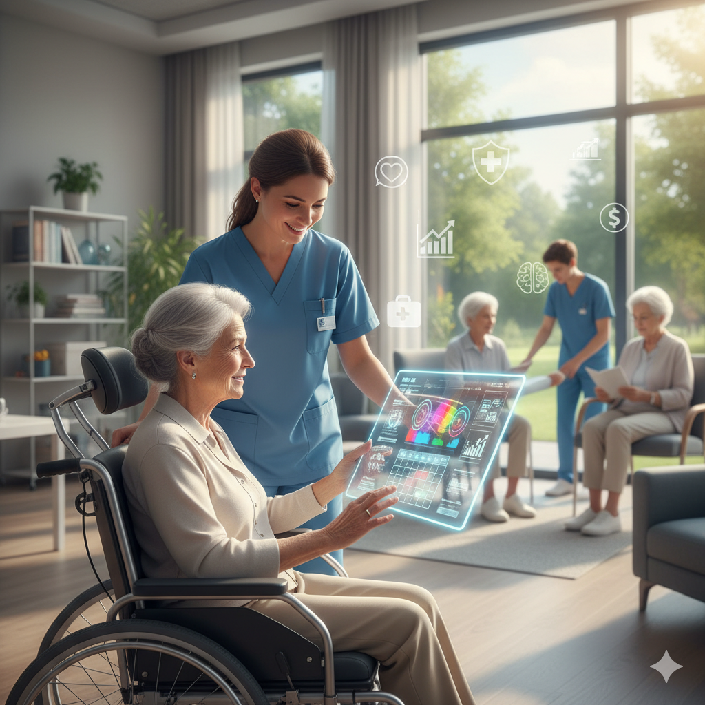 image EHPAD de demain : La médicalisation, votre meilleure assurance anti-vacance pour 2030 ! 👵👴🏥📈