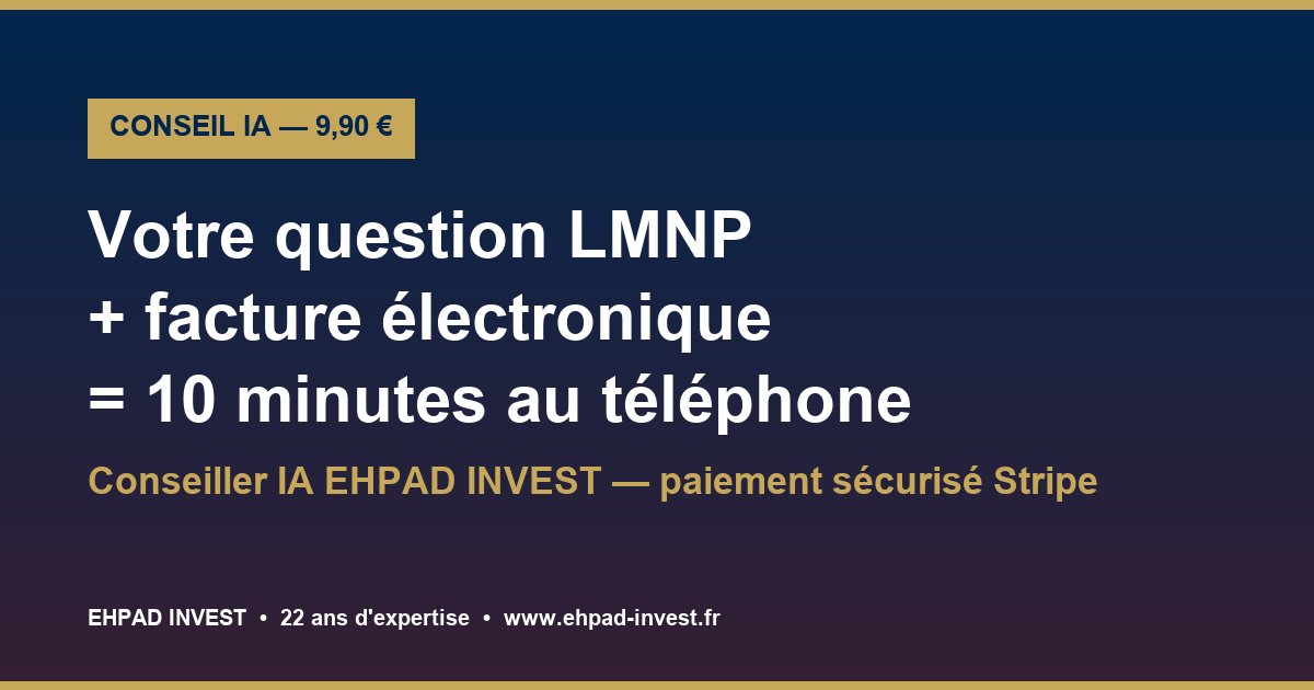 image Conseil LMNP par IA — 9,90 € pour 10 minutes